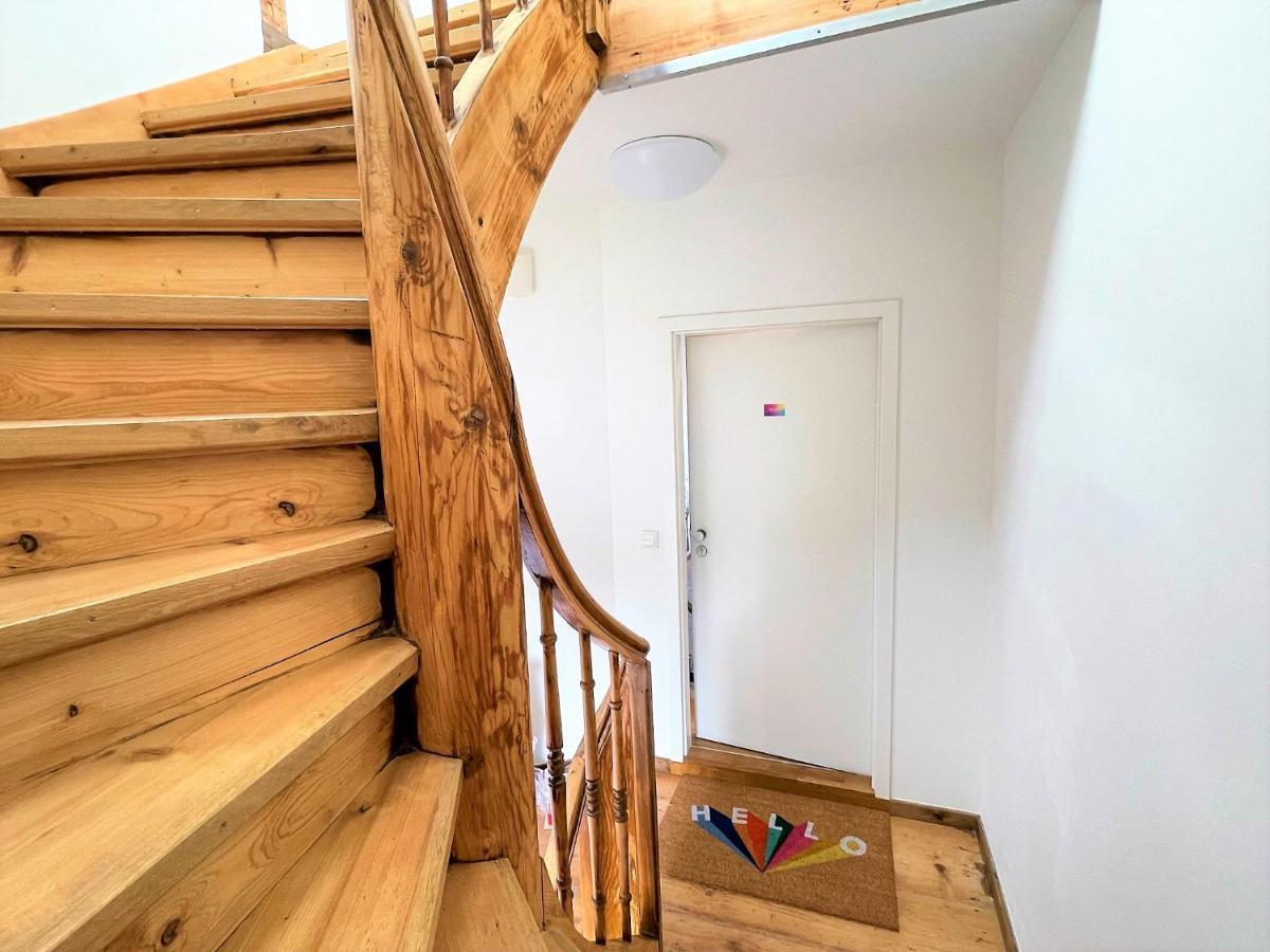Bunter Hund Apartments - Zentrales Apartment, Parkplatz, Wintergarten, Kinderzimmer Rothenburg ob der Tauber Exteriér fotografie