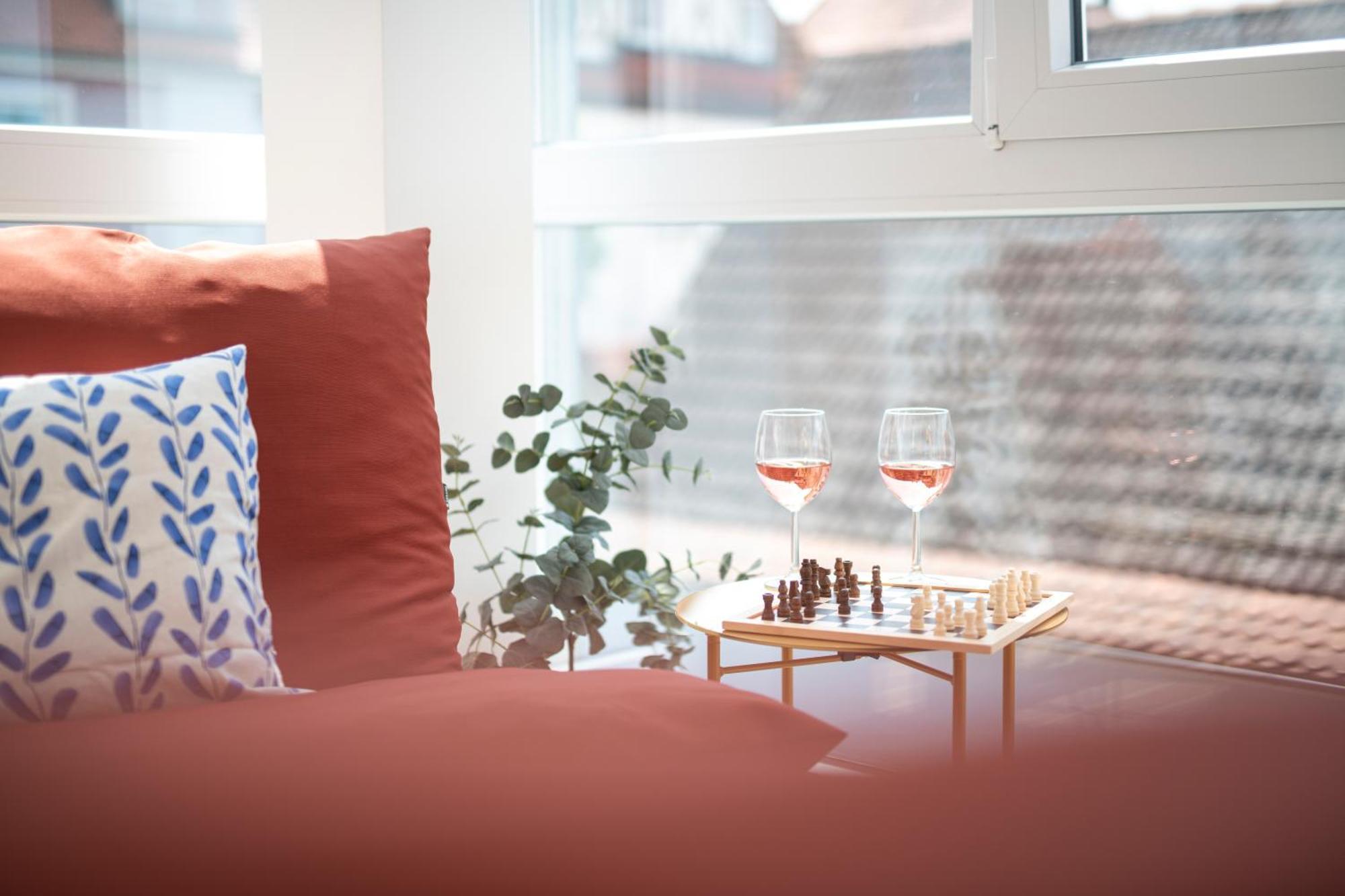 Bunter Hund Apartments - Zentrales Apartment, Parkplatz, Wintergarten, Kinderzimmer Rothenburg ob der Tauber Exteriér fotografie