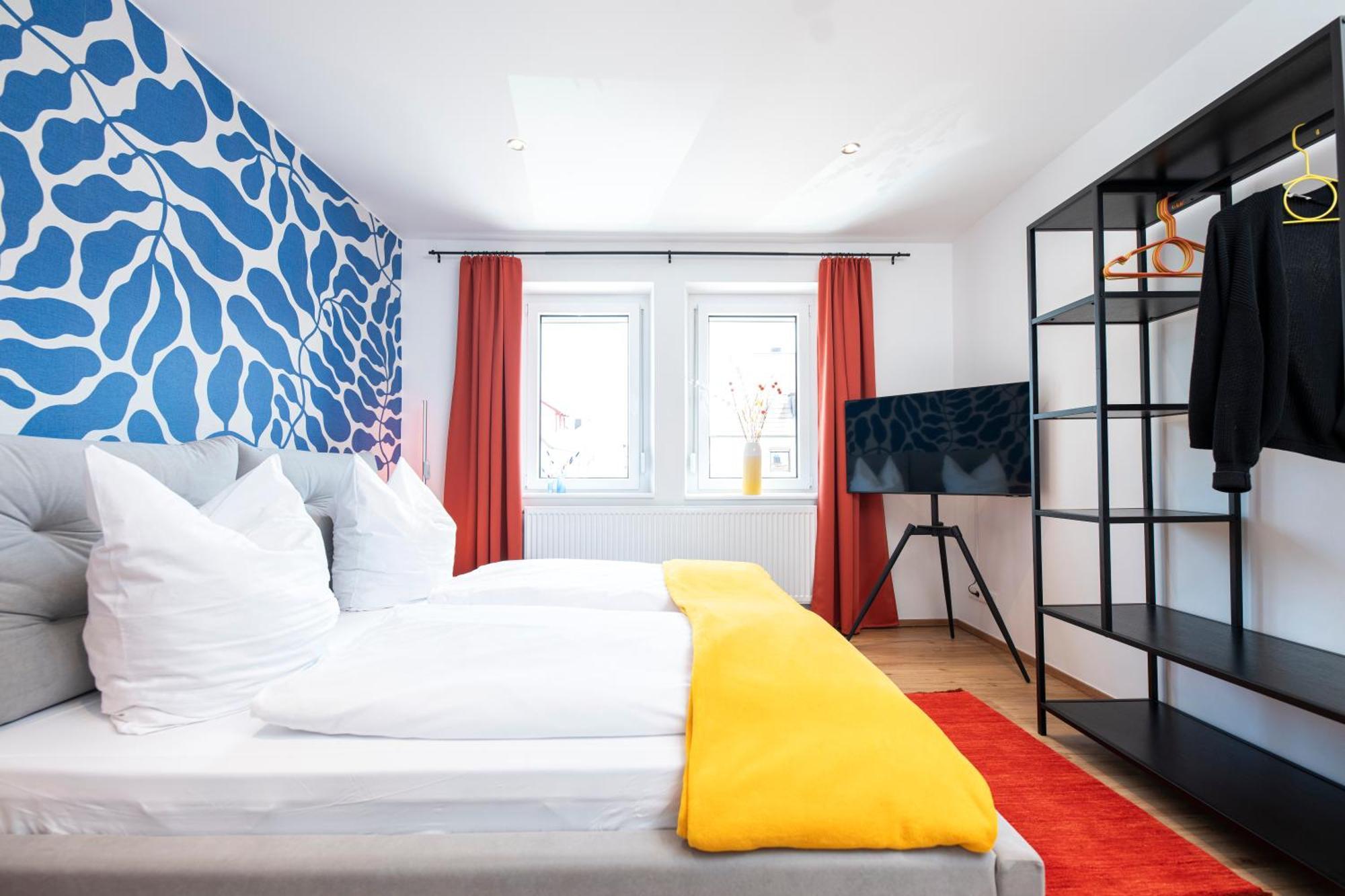 Bunter Hund Apartments - Zentrales Apartment, Parkplatz, Wintergarten, Kinderzimmer Rothenburg ob der Tauber Exteriér fotografie